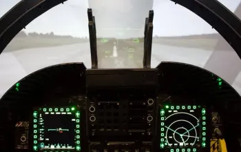 Simulátor stíhačky F/A-18 Hornet