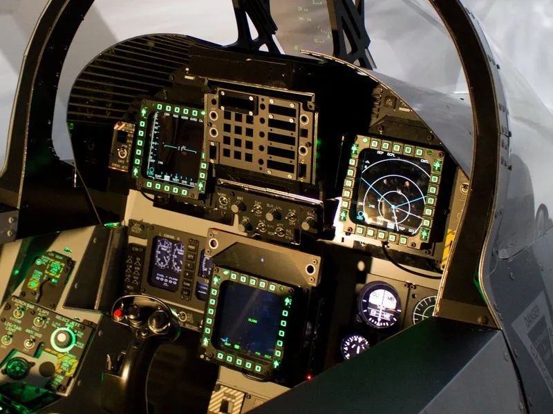Simulátor stíhačky F/A-18 Hornet