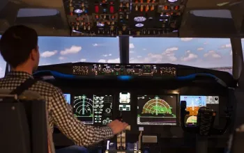 Simulátor letadla Boeing 737 MAX