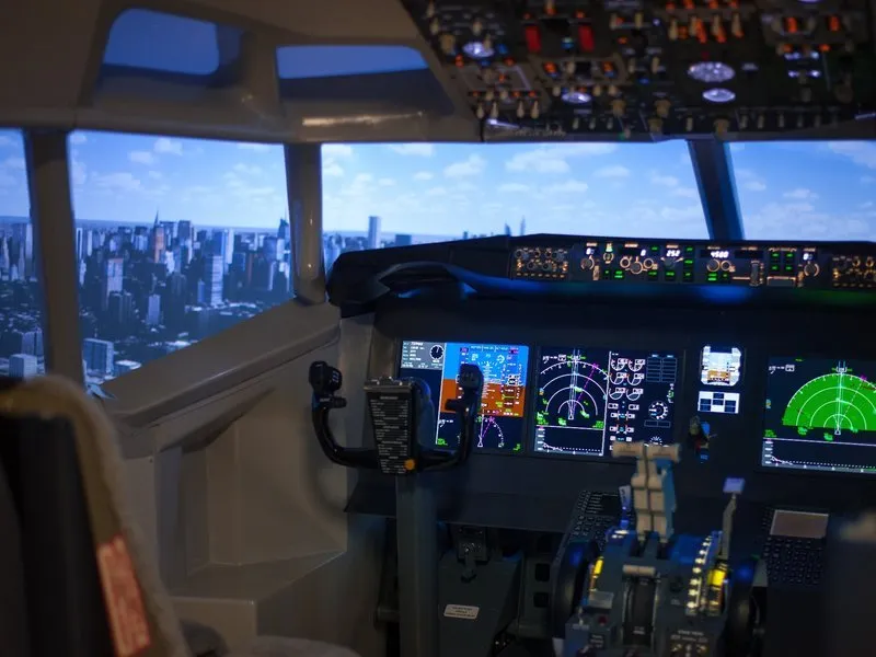 Simulátor letadla Boeing 737 MAX