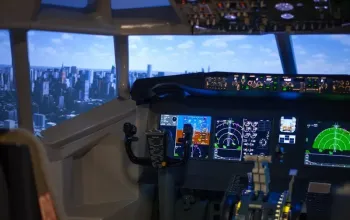 Simulátor letadla Boeing 737 MAX