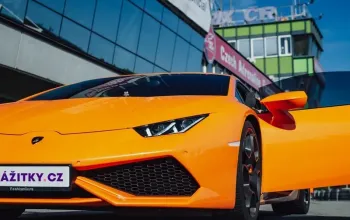 Jízda v Lamborghini Huracán na polygonu