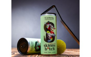 Originální dárková bedna s vodkou Celá ČR