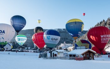 Exkluzivní let balónem nad Alpami