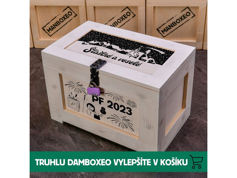 Dámská dárková truhla plná specialit Celá ČR