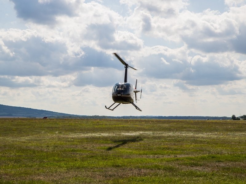 Vyhlídkové lety vrtulníkem