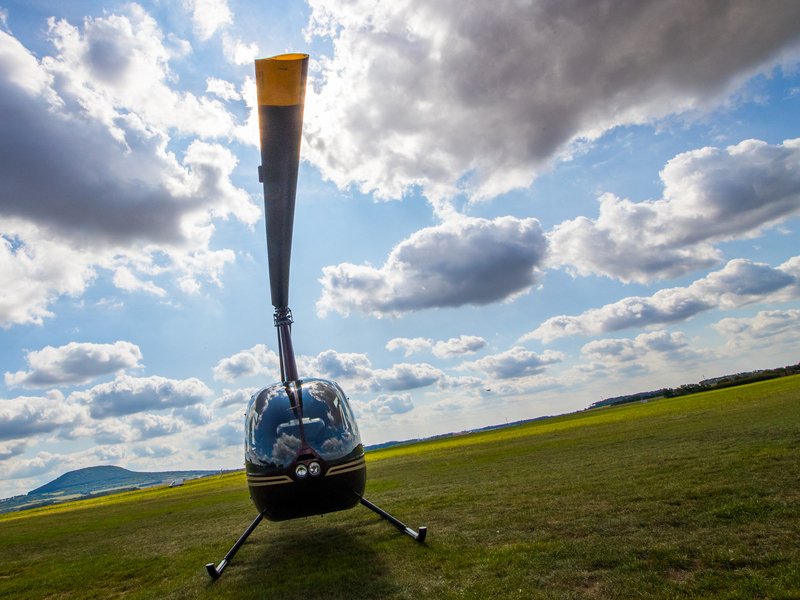 Vyhlídkové lety vrtulníkem