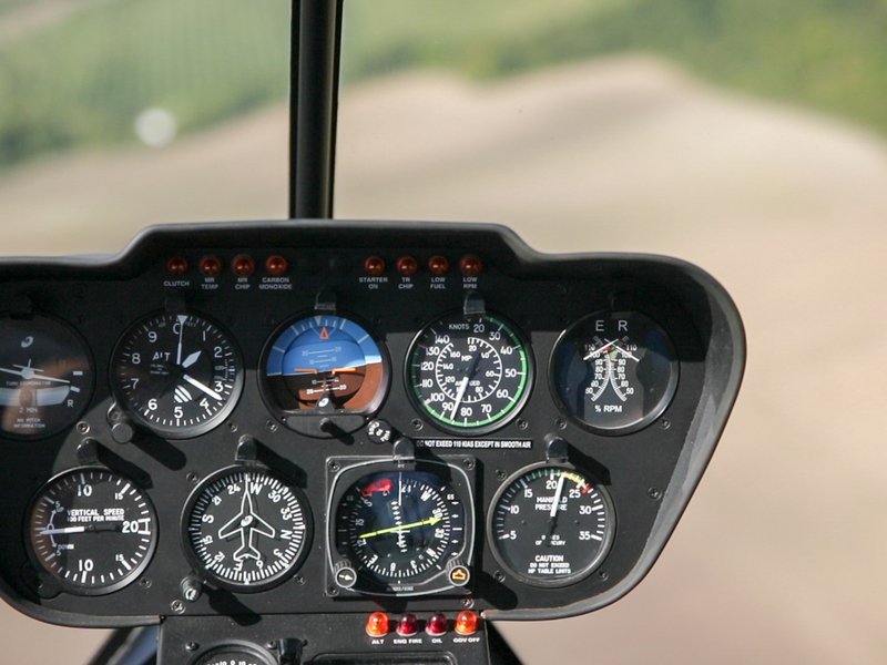 Vyhlídkové lety vrtulníkem