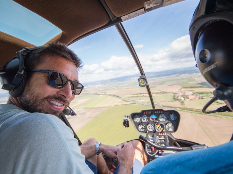 Vyhlídkové lety vrtulníkem