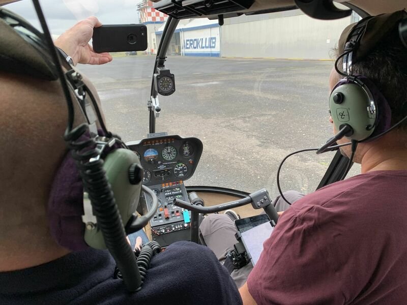 Vyhlídkové lety vrtulníkem