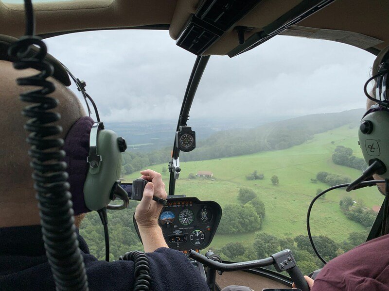 Vyhlídkové lety vrtulníkem