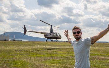 Vyhlídkové lety vrtulníkem