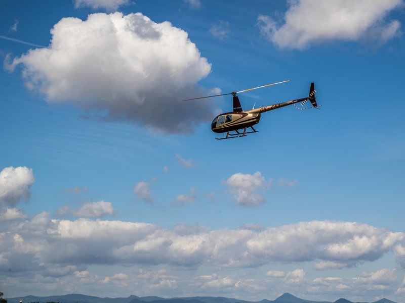 Vyhlídkové lety vrtulníkem