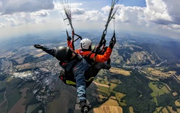 Tandem paragliding pro 2 osoby