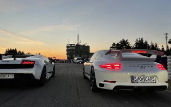 Jízda v Lamborghini na polygonu