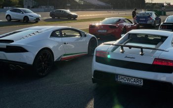 Jízda v Lamborghini na polygonu