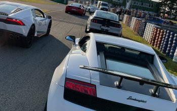 Jízda v Lamborghini na polygonu