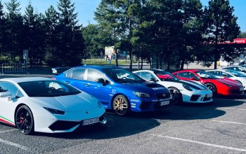 Jízda v Lamborghini na polygonu
