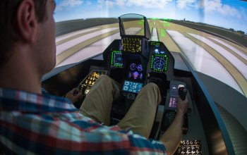 Letecký simulátor stíhačky F16 Praha