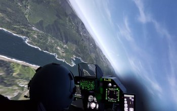Letecký simulátor stíhačky F16 Praha