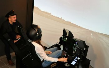 Letecký simulátor stíhačky F16 Praha