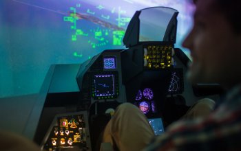 Letecký simulátor stíhačky F16 Praha