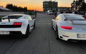 Jízda v Lamborghini Gallardo na závodním okruhu