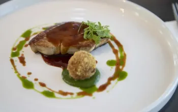 Pětichodové degustační menu v Tančícím domě