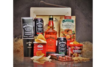 Dárková bedna s páčidlem pro muže Jack Daniel’s Fire Celá ČR