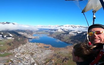 Tandemový seskok padákem v Rakousku: Zell am See