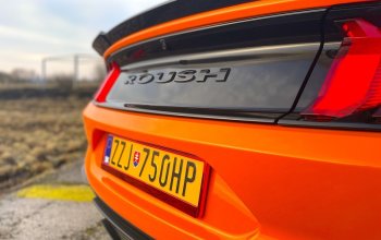 Jízda ve Ford Mustang Roush Stage 3 + sprint na letišti