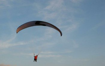 Tandem paragliding: Termický let