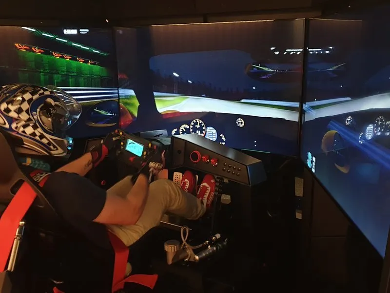 Profesionální simulátor Formule 1
