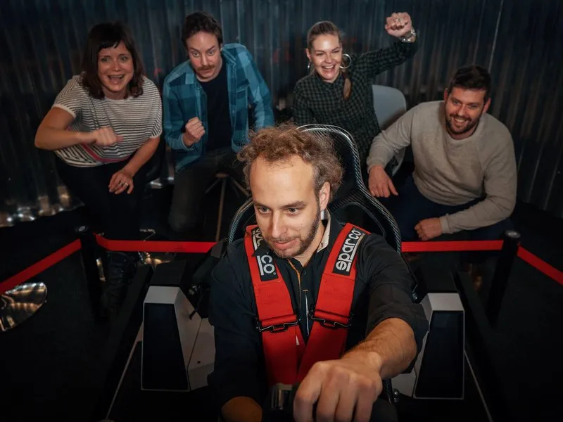Profesionální simulátor Formule 1