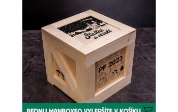 Originální dárková bedna plná čokolády Celá ČR