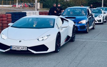Jízda v Lamborghini na polygonu