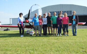 Pilotem ultralehkého letadla na zkoušku Praha