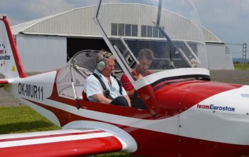 Pilotem ultralehkého letadla na zkoušku Praha