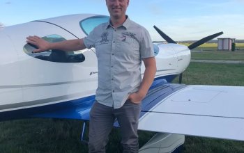 Pilotem ultralehkého letadla na zkoušku Praha