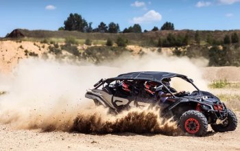 Jízda v buggy CAN-AM Maverick X