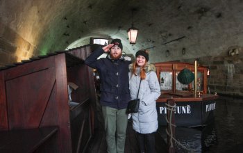 Plavba na lodi pražskými Benátkami Praha