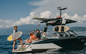 Wakesurf a efoil se světovým rekordmanem na Lago di Garda