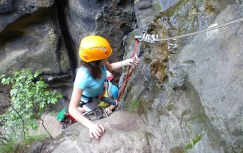 Via ferrata se zkušeným instruktorem