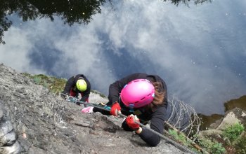Via ferrata se zkušeným instruktorem
