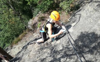 Via ferrata se zkušeným instruktorem
