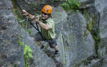 Via ferrata se zkušeným instruktorem