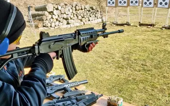 Zážitková střelba pro děti - 10 zbraní