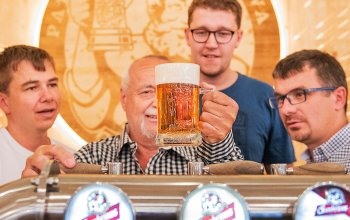 Škola čepování piva Gambrinus + prohlídka pivovaru