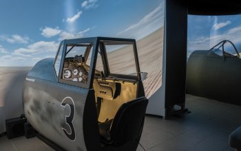 Letecký simulátor stíhačky Messerschmitt Bf109