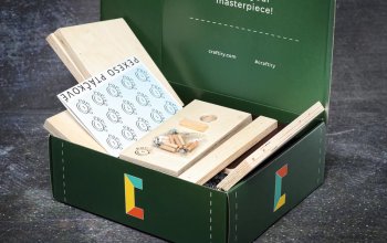 Craftiry: Sada na výrobu ptačí budky